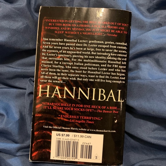 Hannibal by Thomas Harris Book - Picture 3 of 7